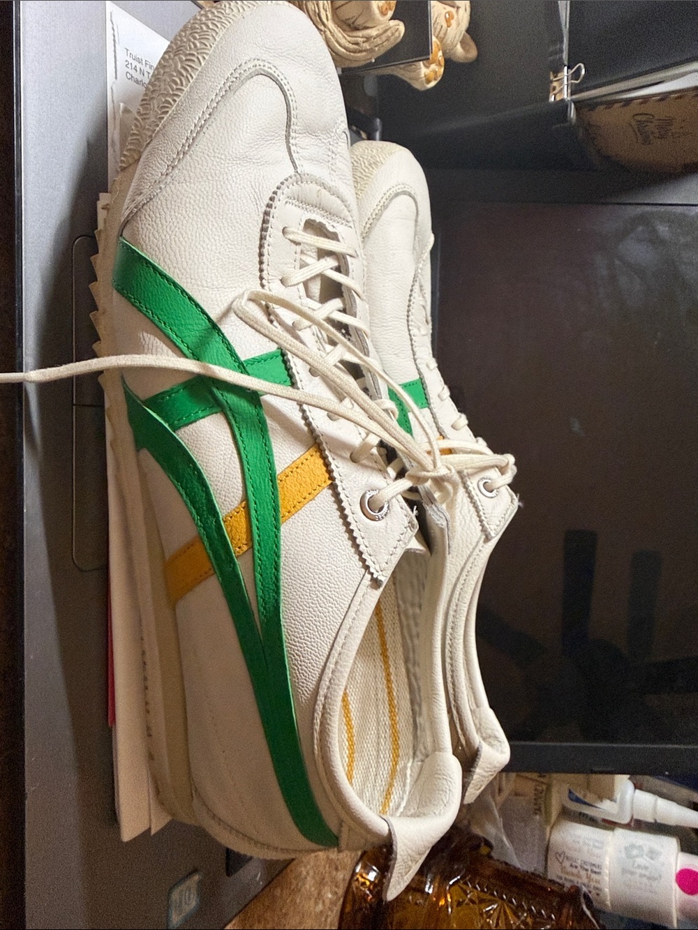 Men's ASICS onitsuka tiger Leather Sneakers